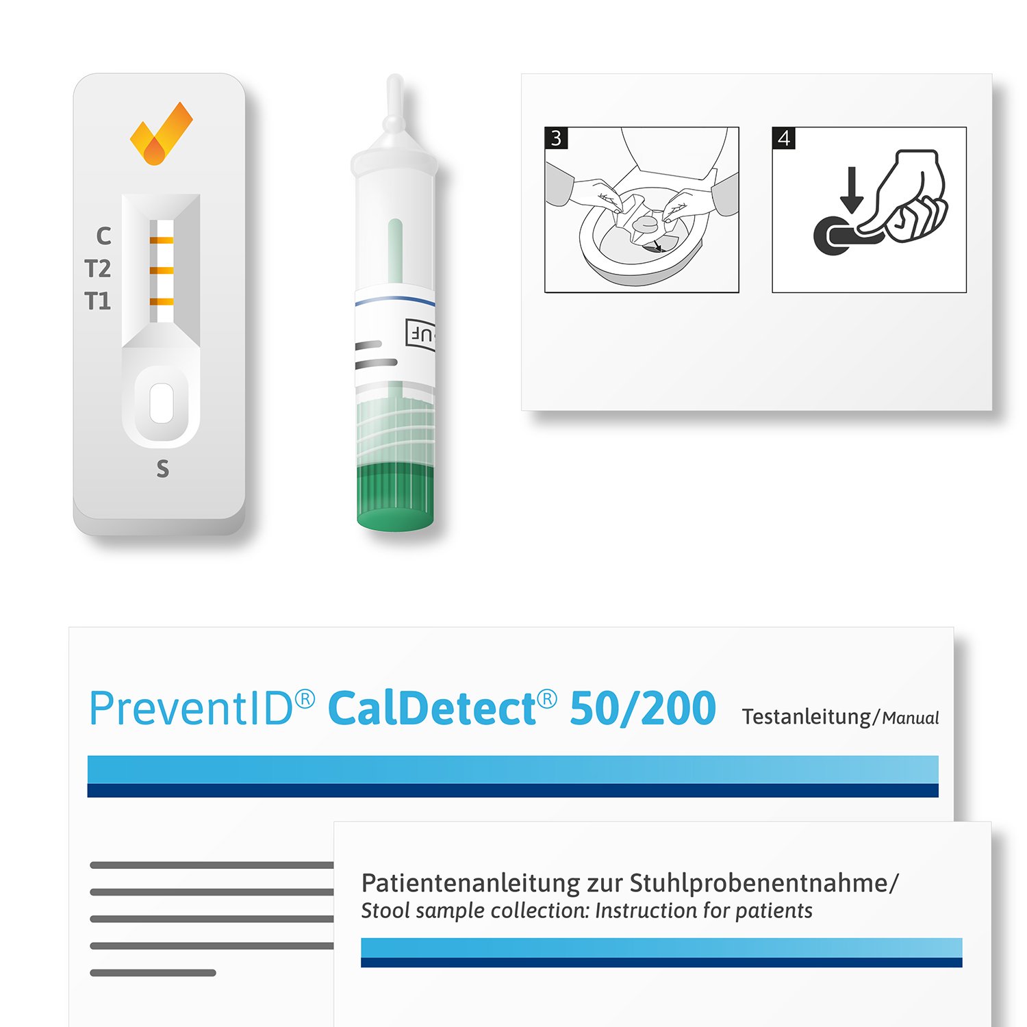 Komponenten PreventID CaldDetect 50/200
