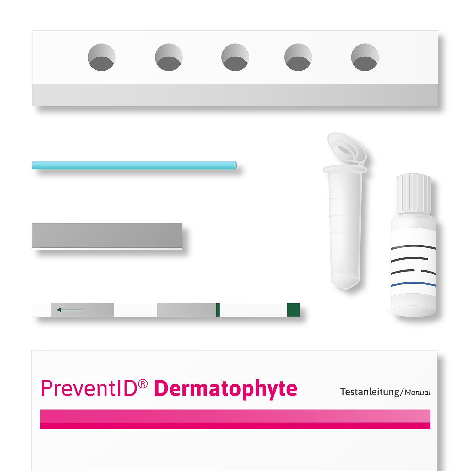 Komponenten PreventID Dermatophyte