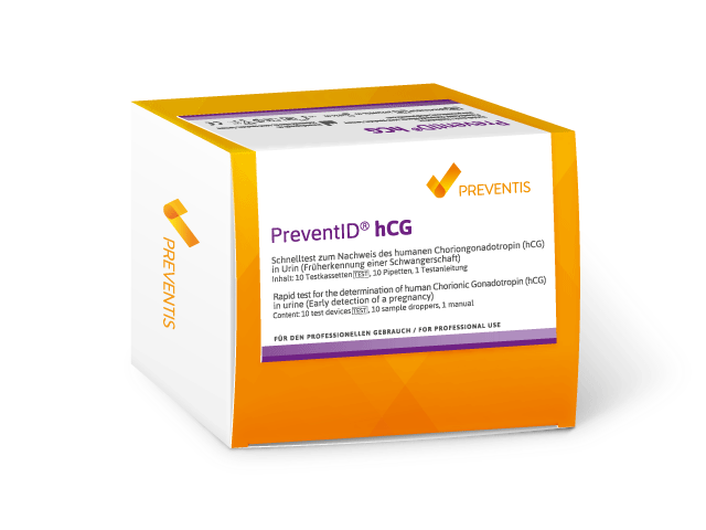 Afbeelding voor artikel PreventID® hCG (test cassette)
