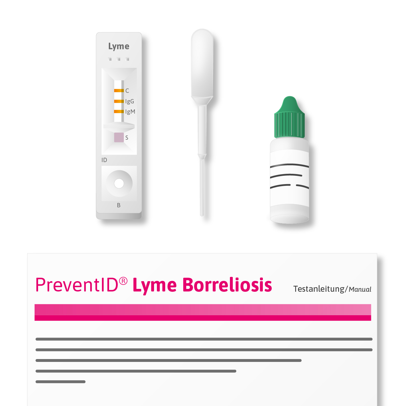 Komponenten PreventID Lyme Borreliosis