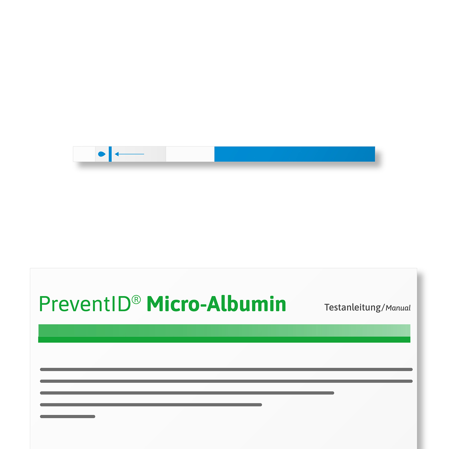 Komponenten PreventID Micro-Albumin