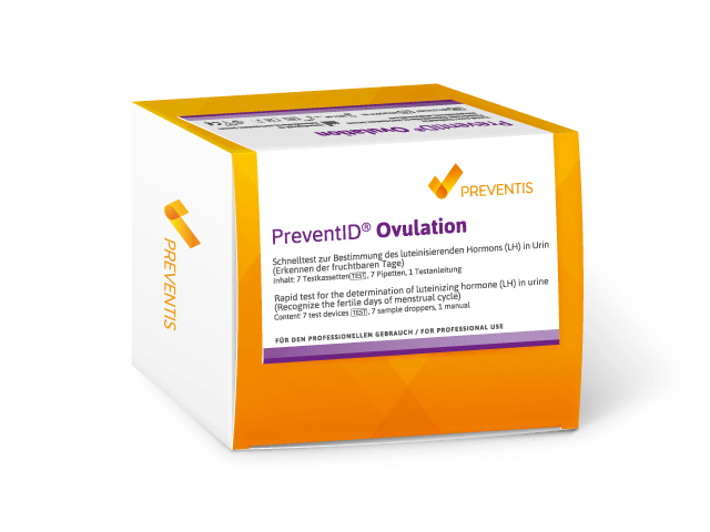 Afbeelding voor artikel PreventID® Ovulation (test cassette)