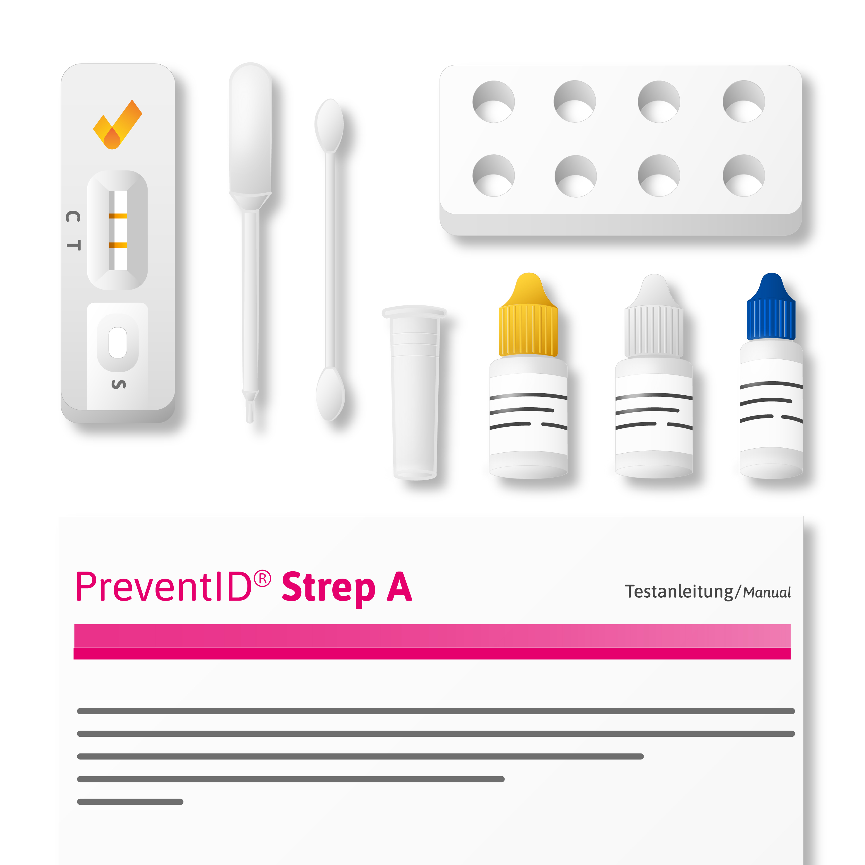 Components PreventID Strep A