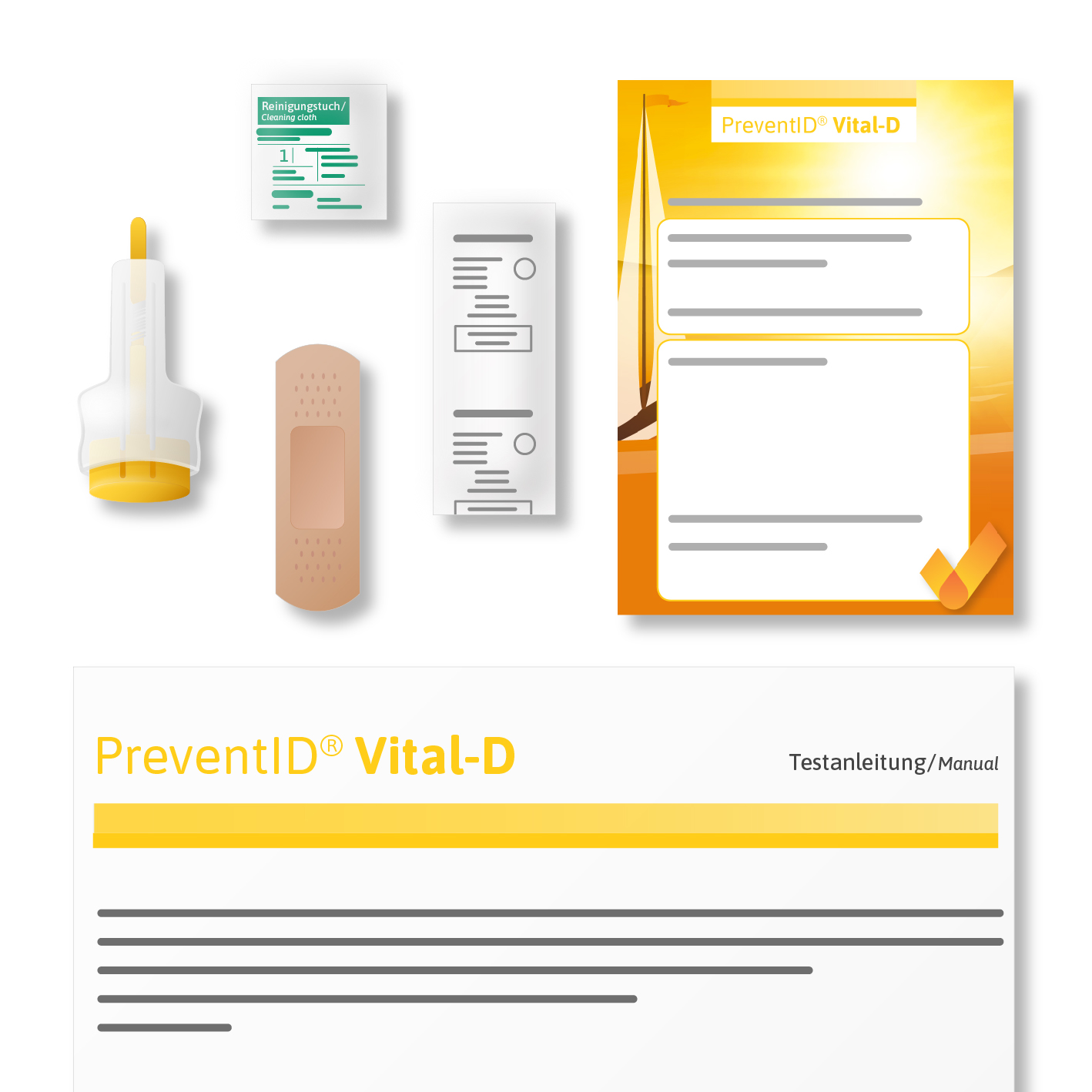Komponenten PreventID Vital-D