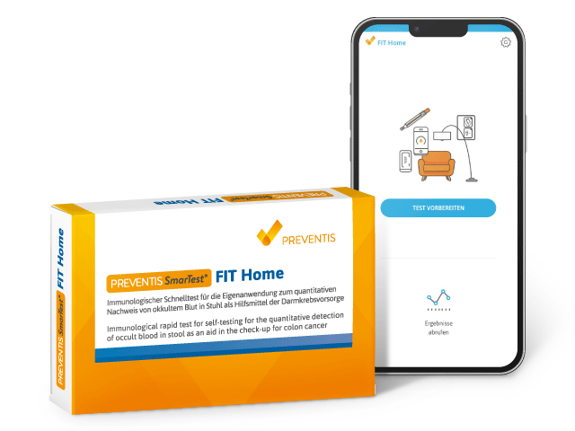 Darmkrebsvorsorge Preventis SmarTest® FIT Home