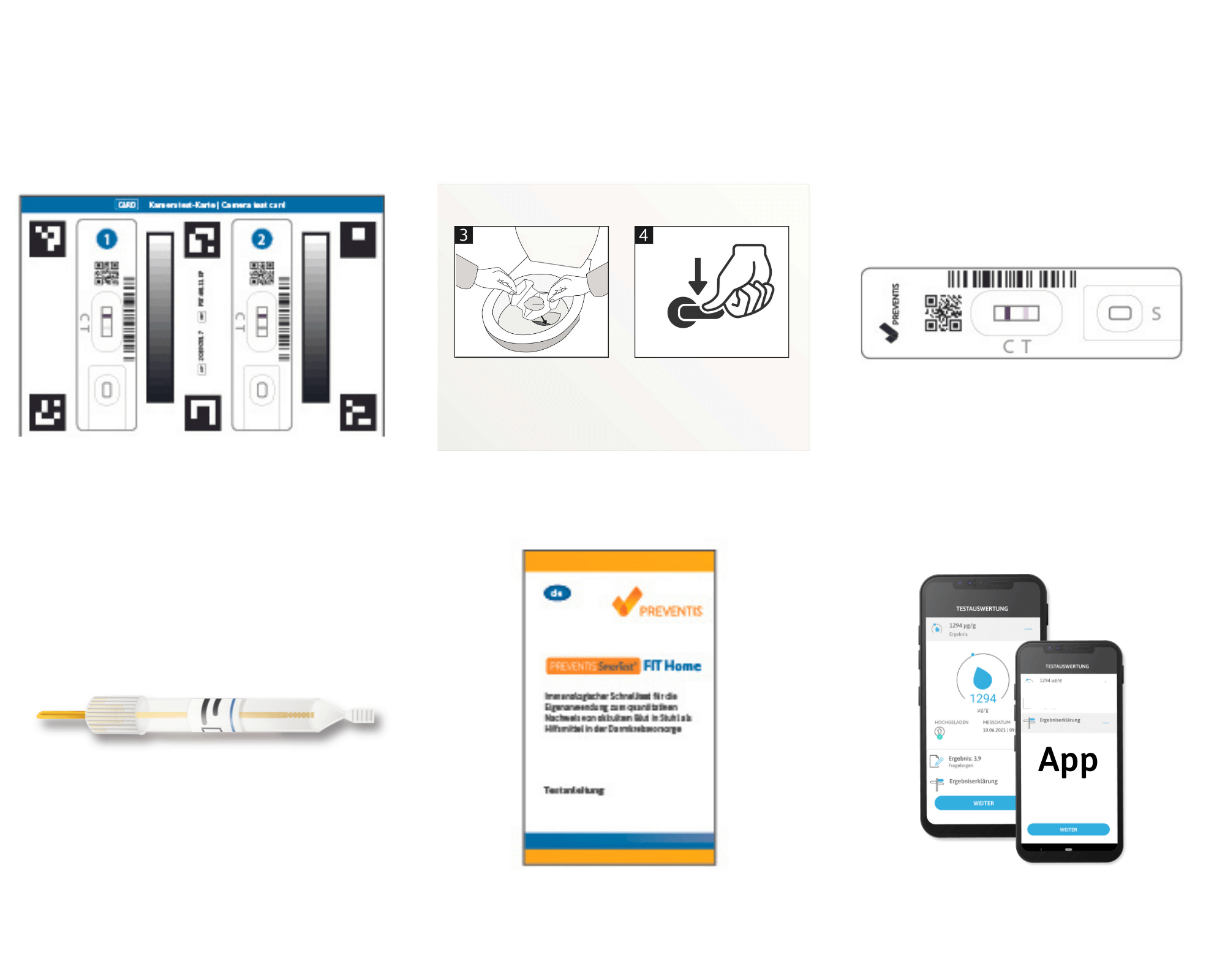 Components Preventis SmarTest FIT (Home)