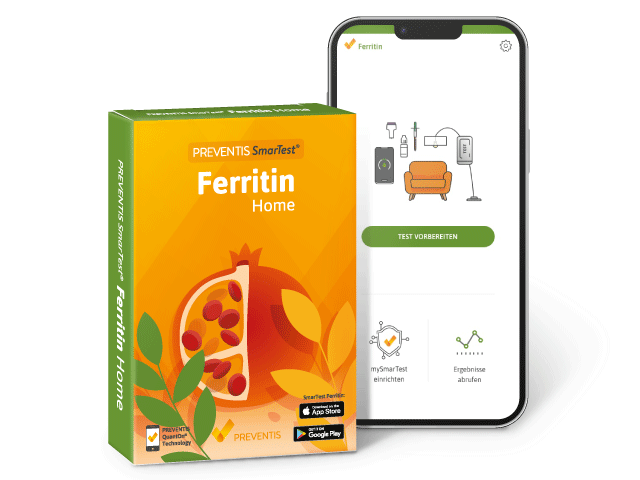 Afbeelding voor artikel Preventis SmarTest® Ferritin Home
