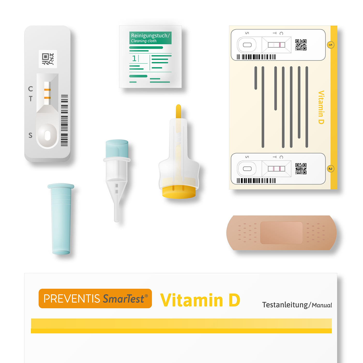 Komponenten SmarTest Vitamin D Home